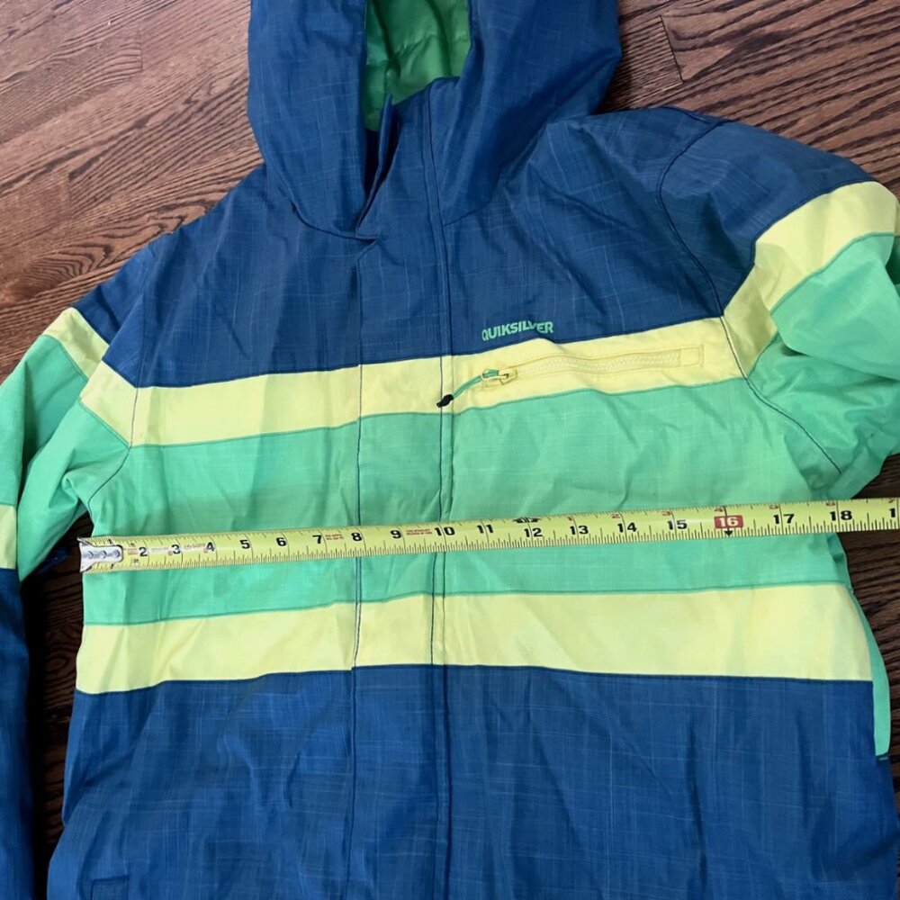 Quicksilver Size 16(XL) Dry Flight 10K Technical Snow Winter Jacket Coat Youth - Picture 5 of 10